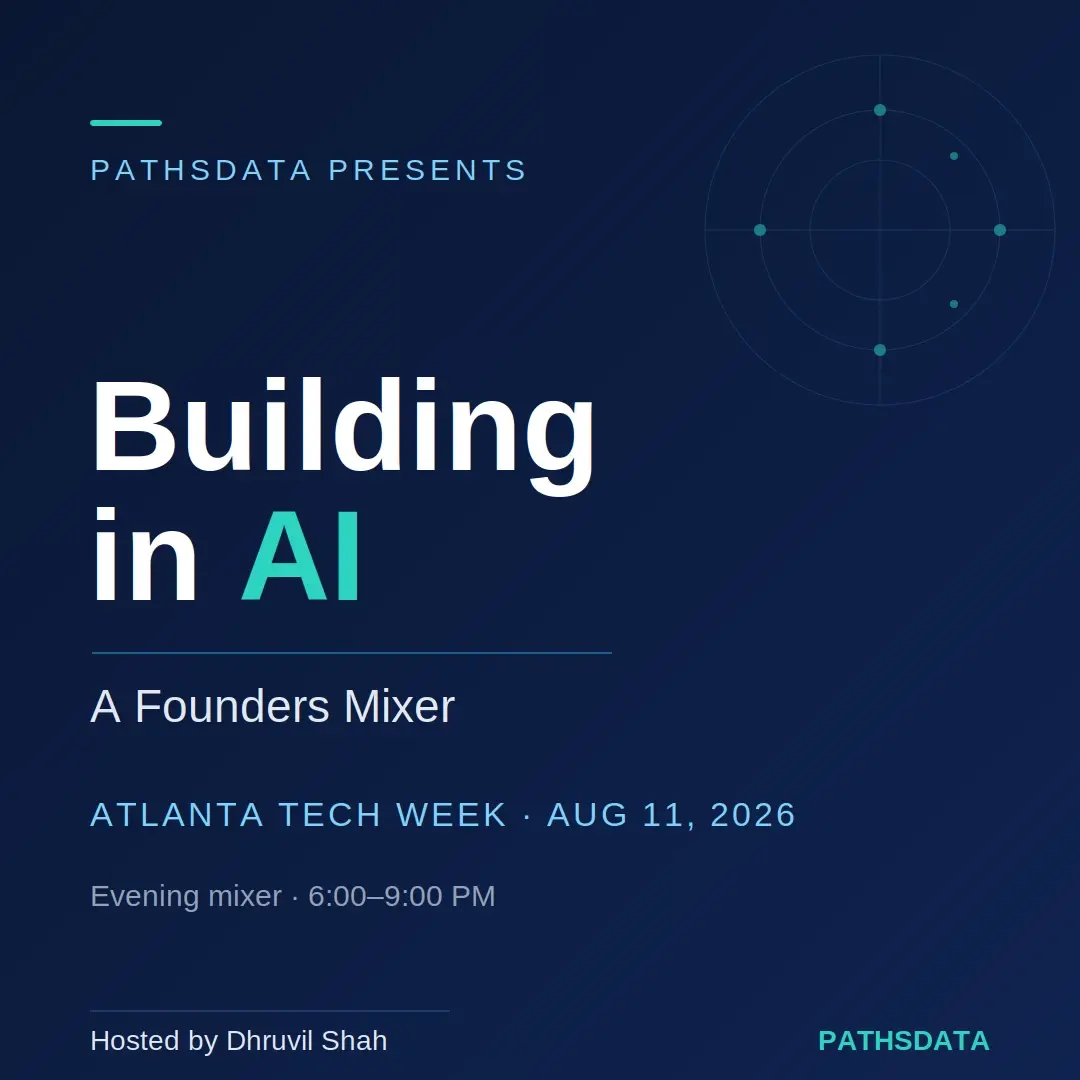 Building in AI: A Founders Mixer -- Atlenta Tech Week