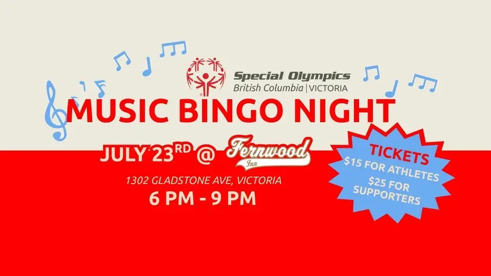 Music Bingo for Special Olympics Victoria