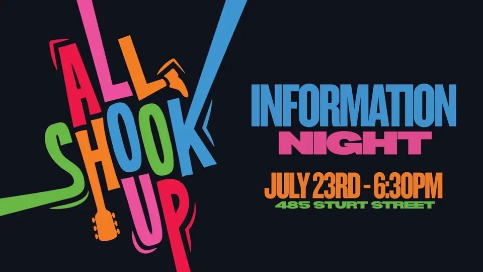 All Shook Up Information Night