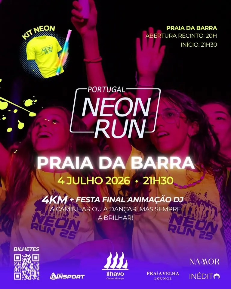 NEON RUN - PRAIA DA BARRA