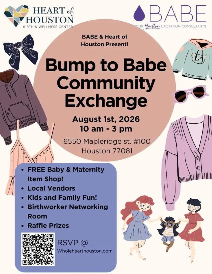 Bump to Babe Community Exchange and Clothing Swap with Birthworker Networking