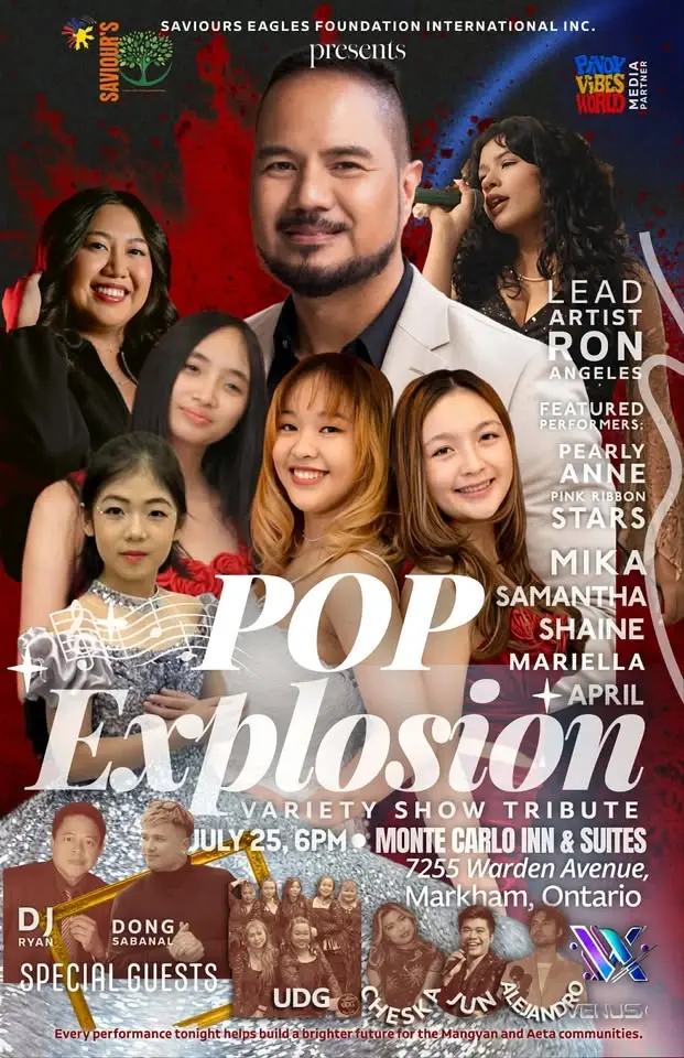 POP EXPLOSION — A Celebration With Purpose Presented by Saviours Eagles Foundation International Inc