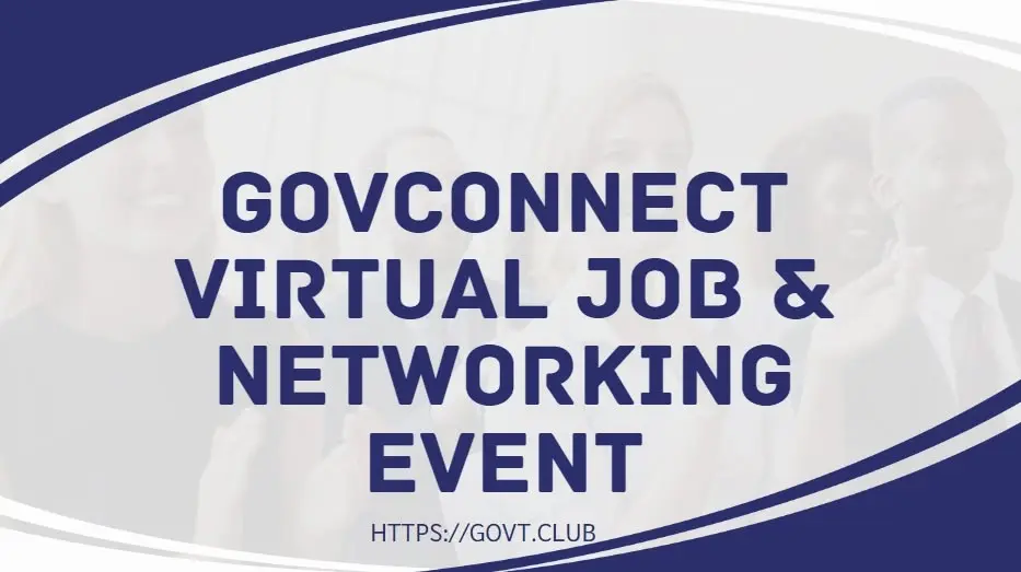 GovConnect Global: Virtual Public Service Job & Networking Meetup