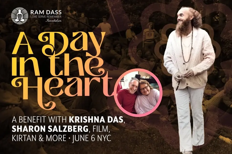 In-Person NYC Event – A Day in the Heart: A LSRF Benefit with Krishna Das, Sharon Salzberg & More!
