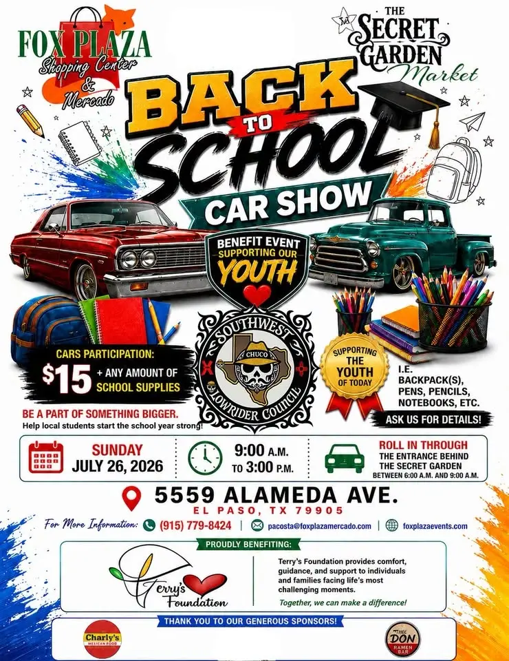 Back to School Car Show