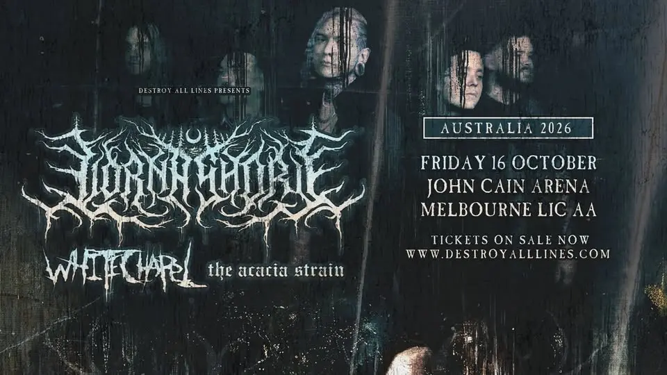 Lorna Shore (US) Aus Tour 2026 w/ Whitechapel (US) & The Acacia Strain (US) | Melb LIC AA