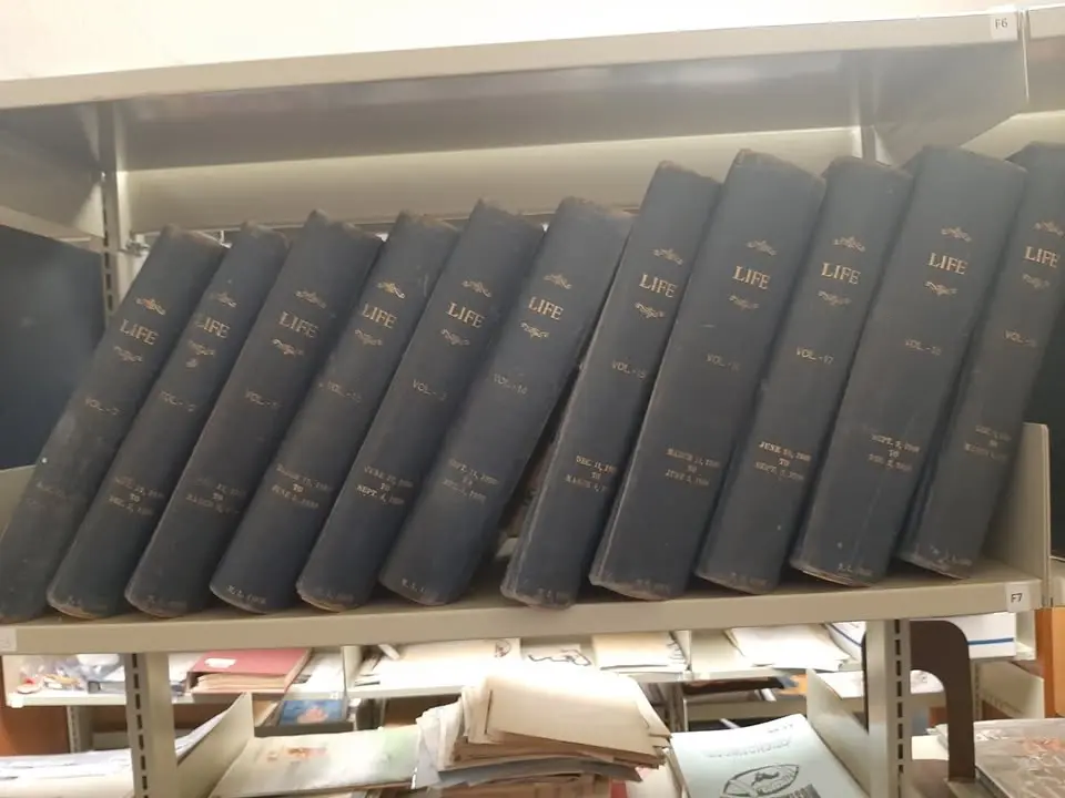 Life magazine sale at the Museum