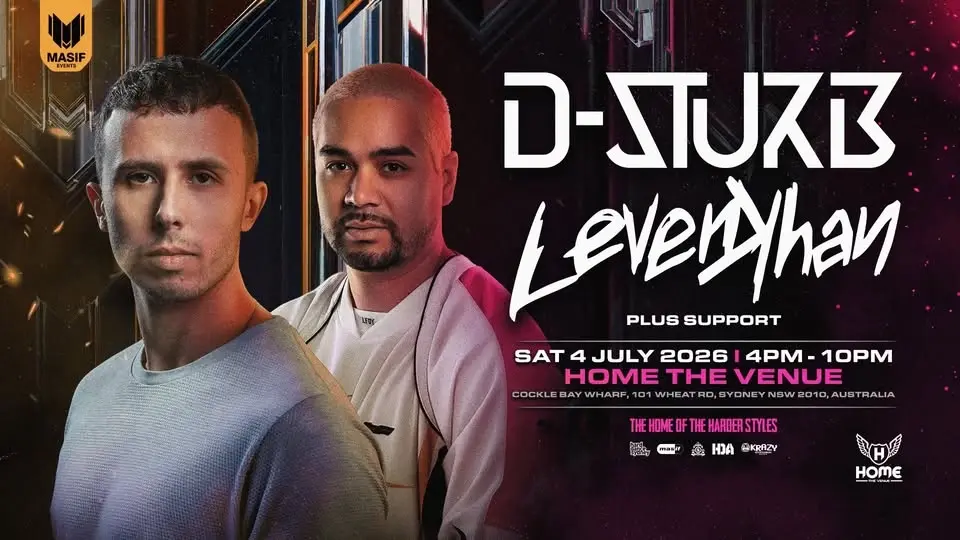 MASIF presents D-STURB and LEVANKHAN @ Home [04.07.2026]