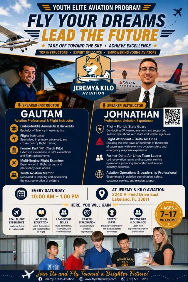7-17 Young Aviators Program 
