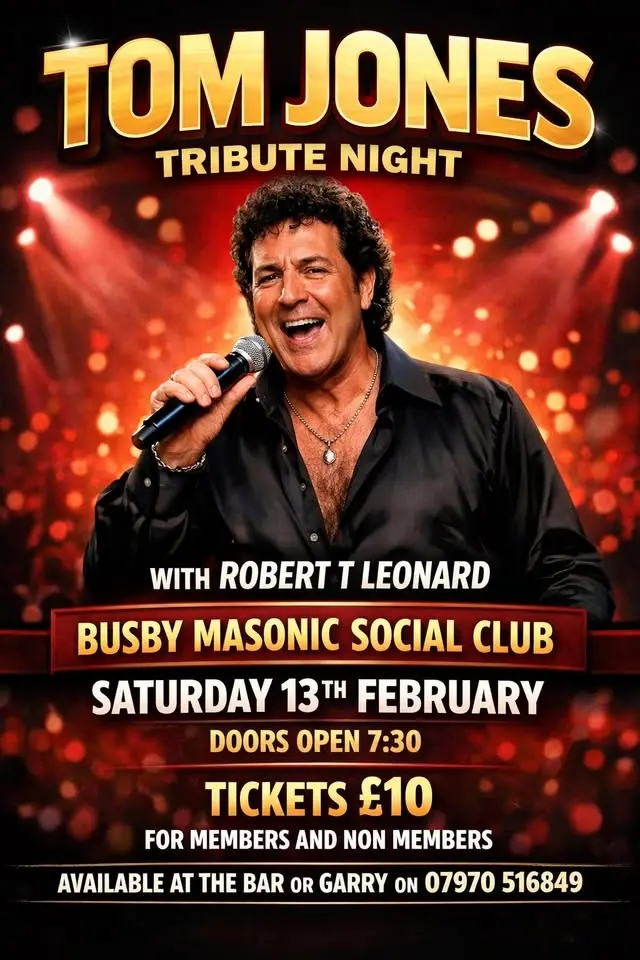 Tom Jones Tribute Night