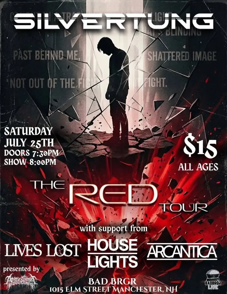 Angry Productions Ginger present "THE RED TOUR"