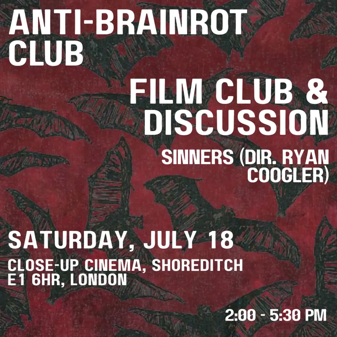 ABRC FILM CLUB & DISCUSSION: SINNERS