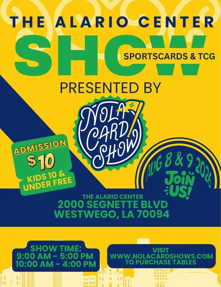 The Alario Center Sports cards & TCG Show