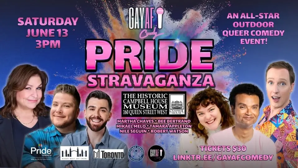 Gay AF Comedy Pride-Stravaganza!
