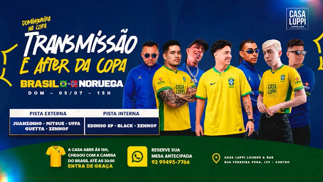 Domingueira Na Copa - 05/07