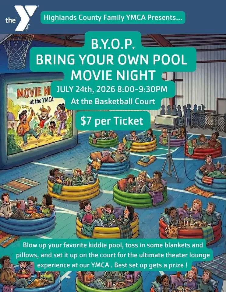 B.Y.O.P. Bring Your Own Pool - Movie Night!