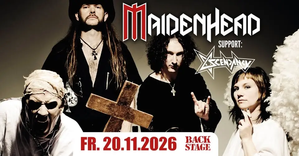 MAIDENHEAD | THE 80IES HEAVY METAL TRIBUTE | BACKSTAGE MÜNCHEN 2026