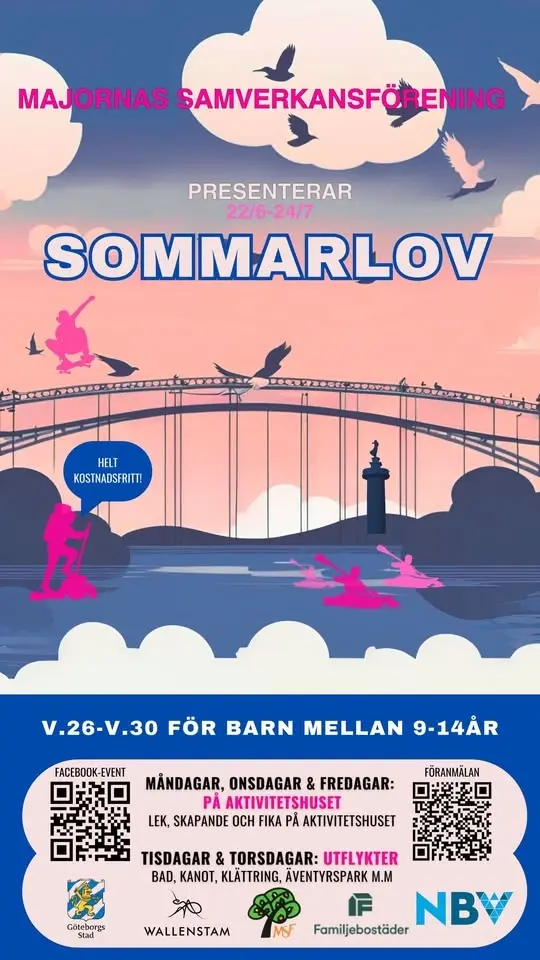 Sommarlovet med Majornas Samverkansförening 2026