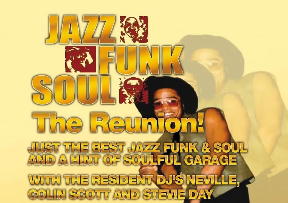 JazzFunkSoul Reunion AllDayer - 2pm to 10pm - Sunday the 11th of October 2026