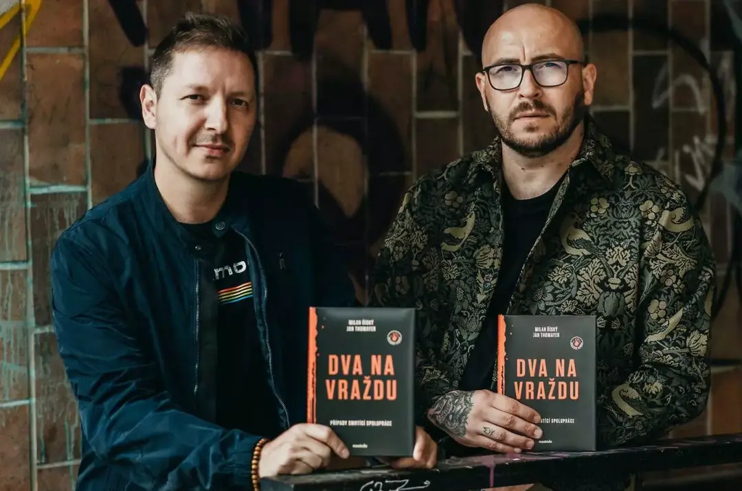 Dva na vraždu – večer s autory true crime Milanem Říským a Tomášem Thomayerem