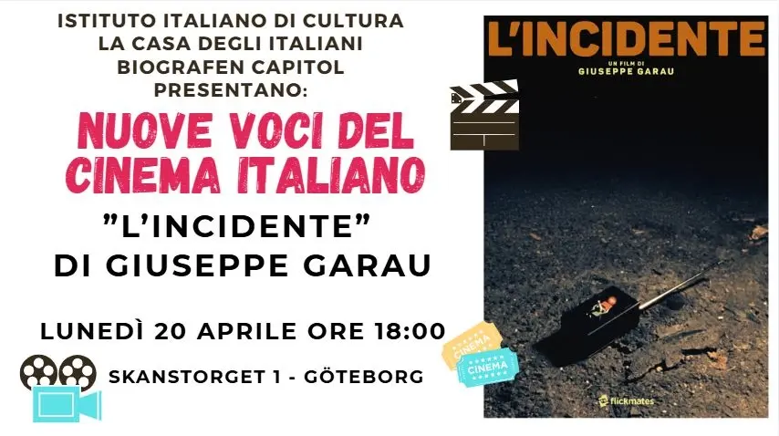 Filmvisning "L'incidente - Olyckan" på Capitol