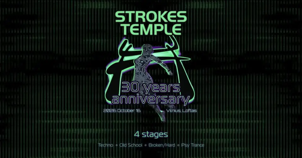 STROKES TEMPLE 30 years anniversary