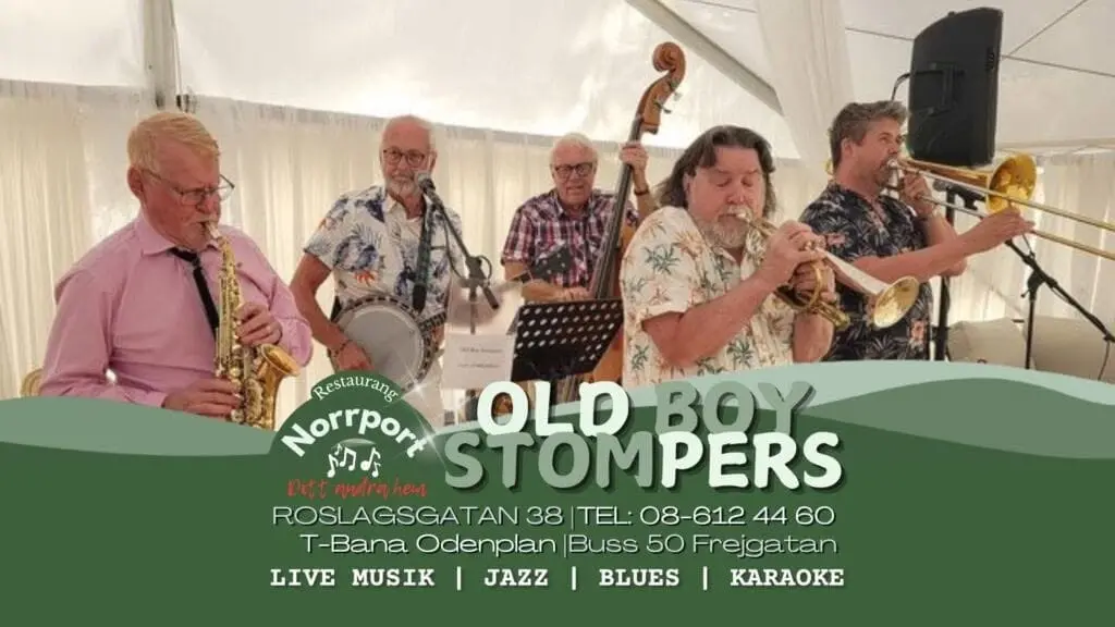 Old Boy Stompers | Norrport Live