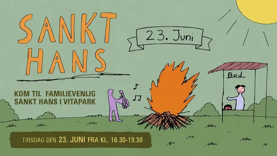 Familievenlig Skt. Hans i Vitapark