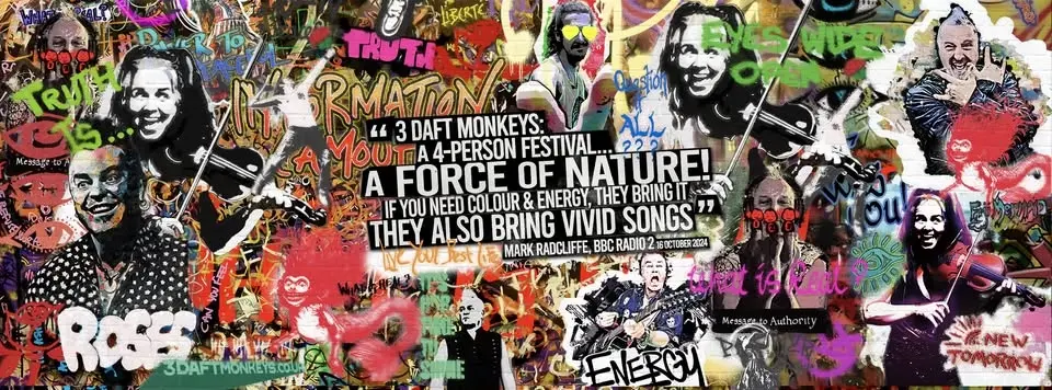 3 Daft Monkeys at The Great Vegan Gathering August 2026