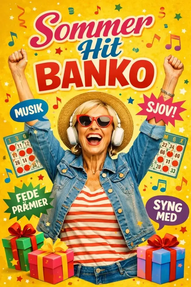 Hit med sommer hittet - MUSIKBINGO