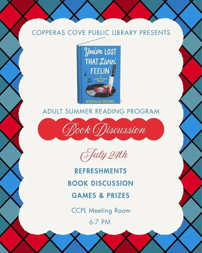 Adult Summer Reading: Book Discussion