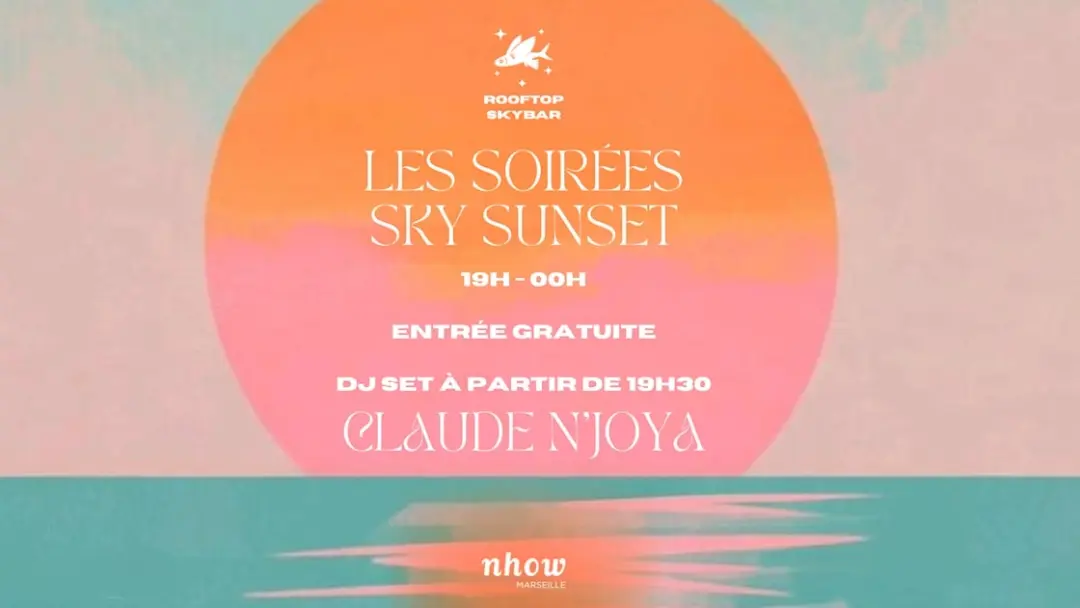 Les Sky Sunset I Rooftop Skybar I Dj Claude Njoya - 12.08