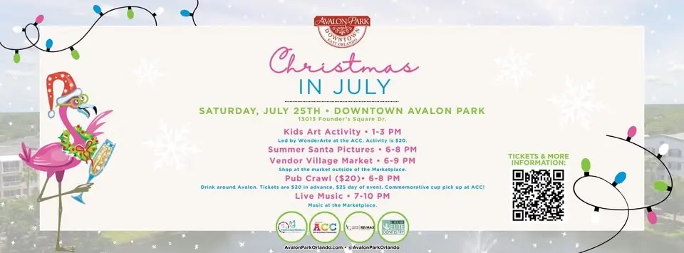 Christmas in July 2026 - Pub Crawl, Vendor Village, Santa & More