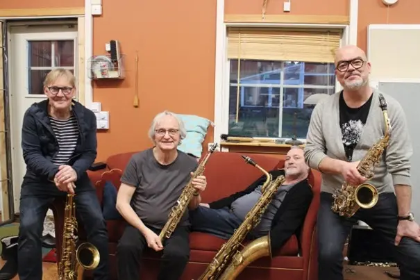 Musik i helgsmål: Bengt Larsson saxkvartett