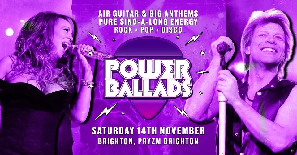 Power Ballads Tour - Brighton