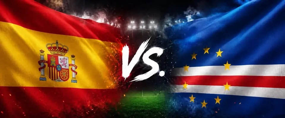 Spanien vs Kap Verde på Summer Garden