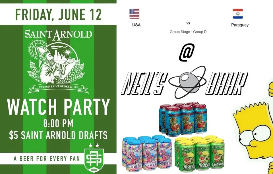 Team USA v Paraguay World Cup Watch Party at Neil's