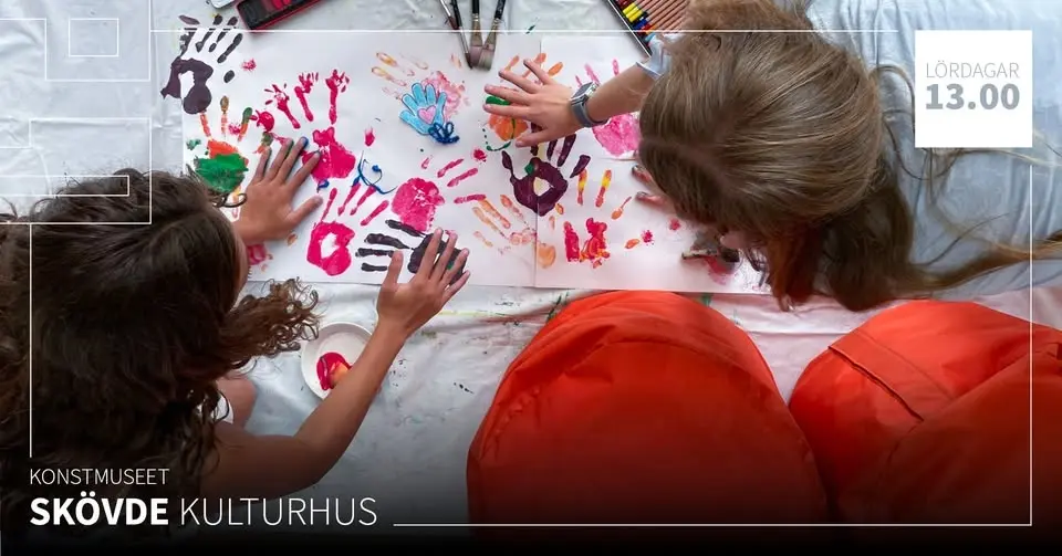 KIDS@Konstmuseet: Upplev, utforska eller skapa konst varje lördag kl 13.00!