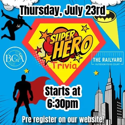 Super Hero Trivia at The Railyard