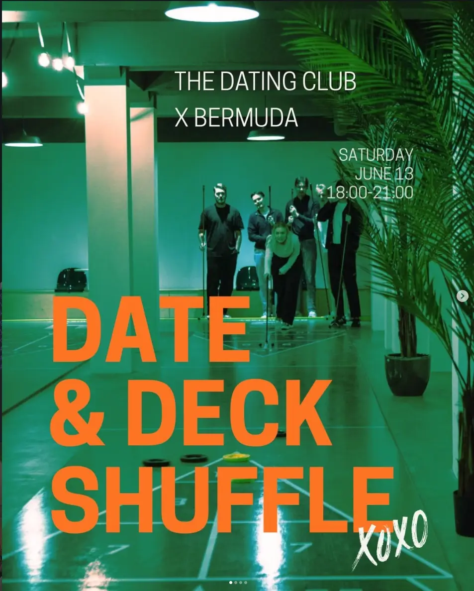 Date & Deck Shuffle - The Dating Club x Bermuda Malmö