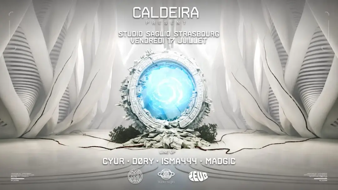 Caldeira X Studio Saglio / Cyur, Døry, Isma444, Madgic