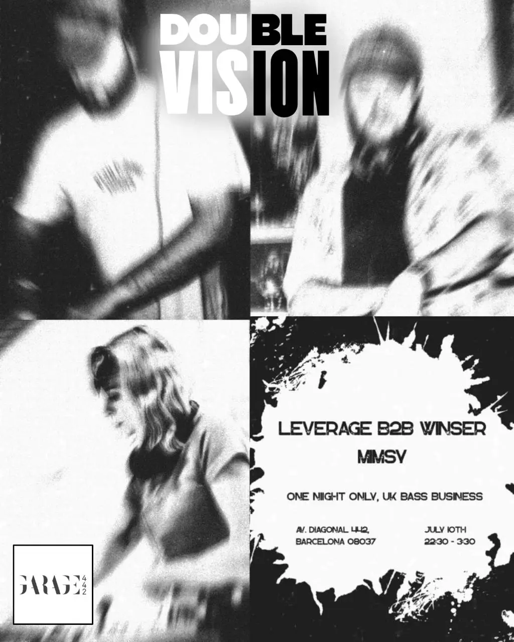 DOUBLE VISION: LEVERAGE B2B WINSER (world exclusive set), MIMSY- FREE ENTRY
