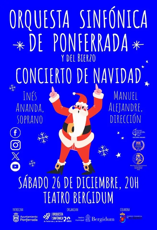 Concierto de Navidad 26 - Orquesta Sinfónica de Ponferrada 