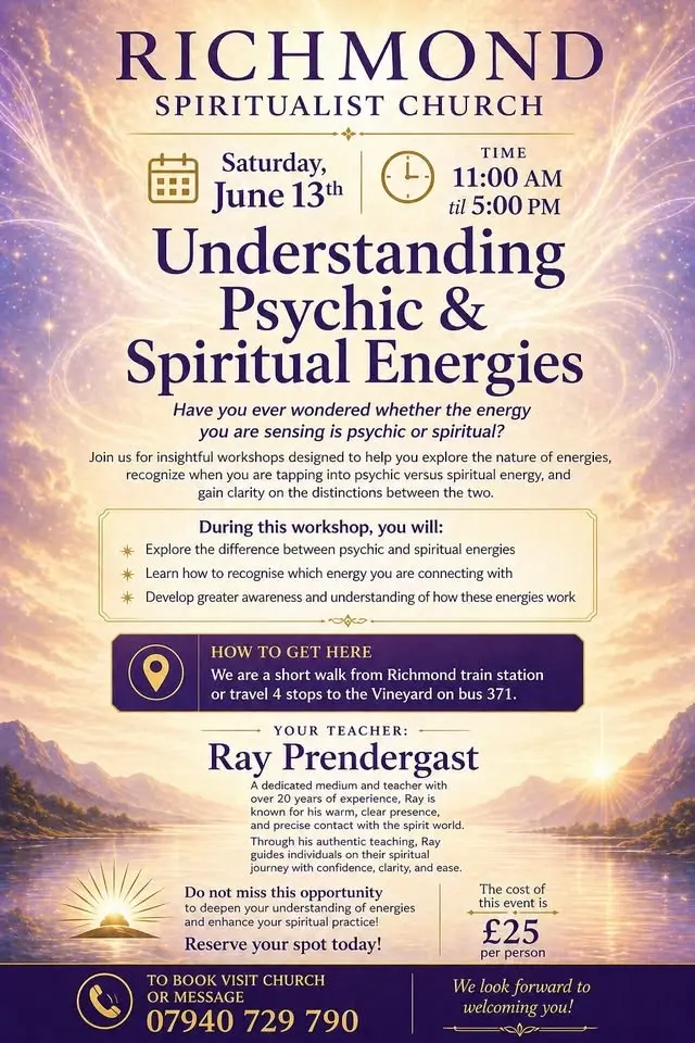 Understanding psychic and spiritual energies with Ray Prendergast