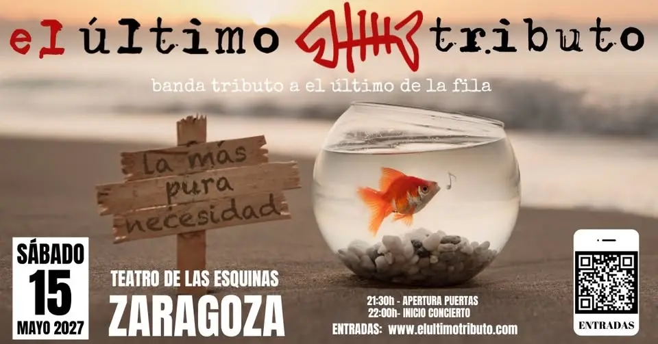 EL ÚLTIMO TRIBUTO, concierto en Zaragoza - Teatro de las Esquinas -