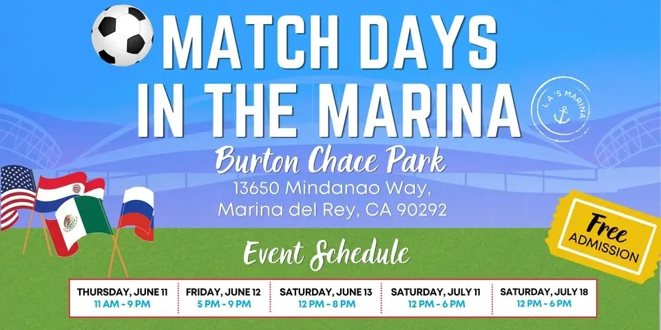 MATCH DAYS IN THE MARINA