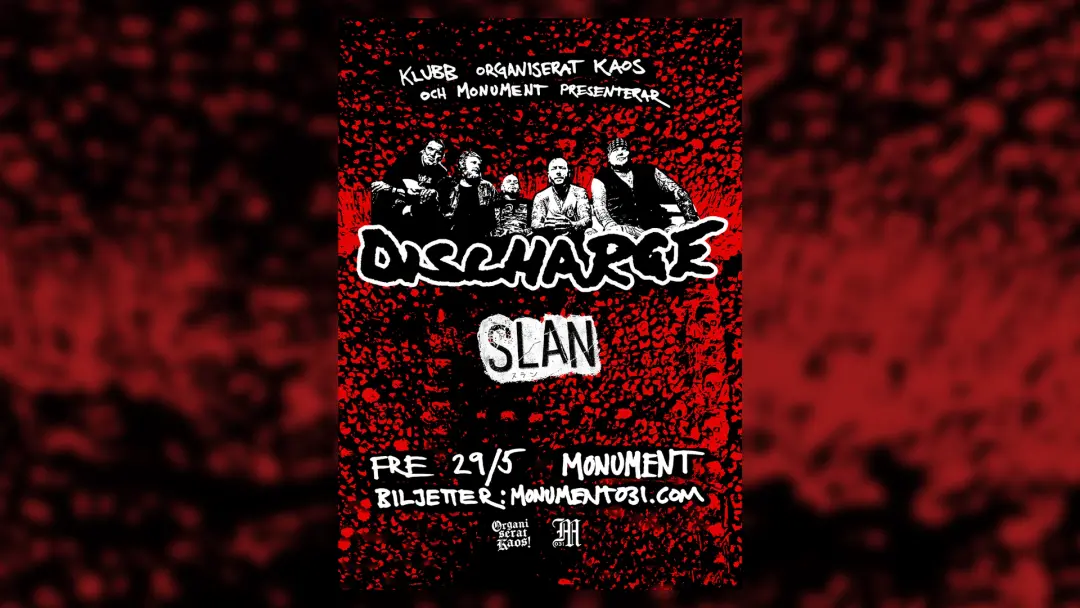 Discharge + Ronöm 29/5