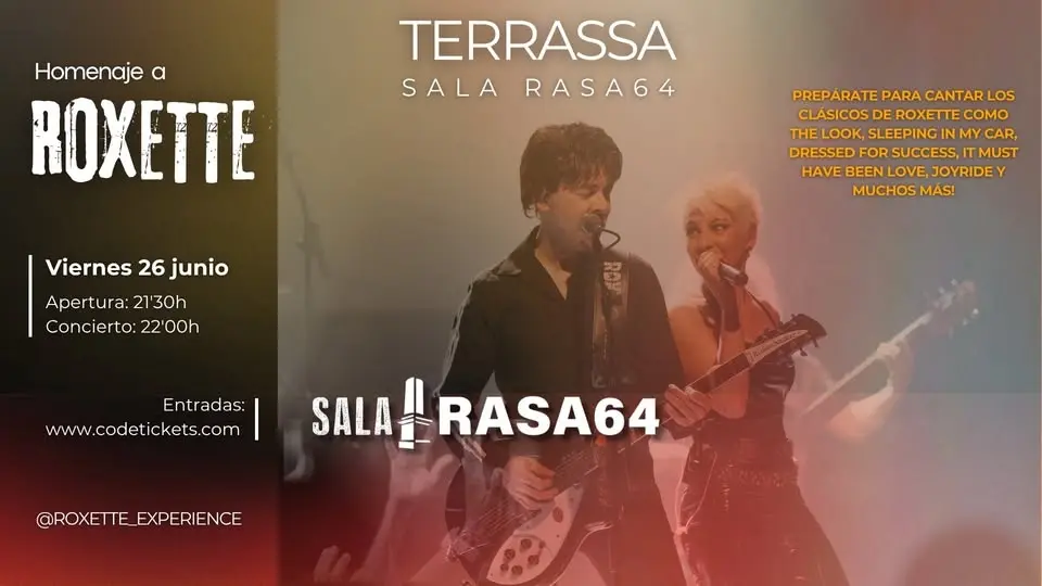 ROXETTE EXPERIENCE EN TERRASSA