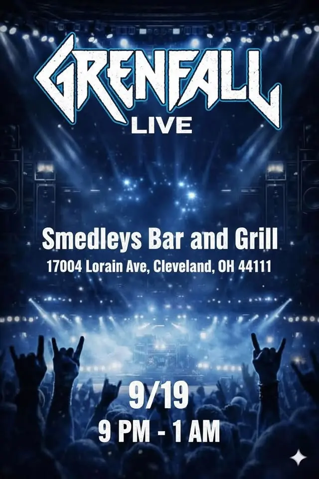 Grenfall LIVE at Smedleys Bar & Grill π€π₯