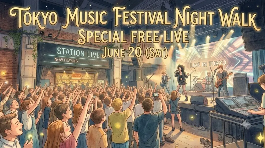 🎸🎶 Tokyo Music Festival 🚶♂️🚶♀️ SPECIAL FREE LIVE ✨